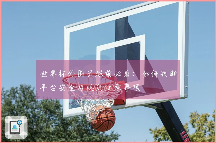 世界杯外围买球前必看：如何判断平台安全与规则注意事项