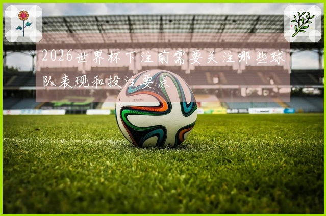 2026世界杯下注前需要关注哪些球队表现和投注要点